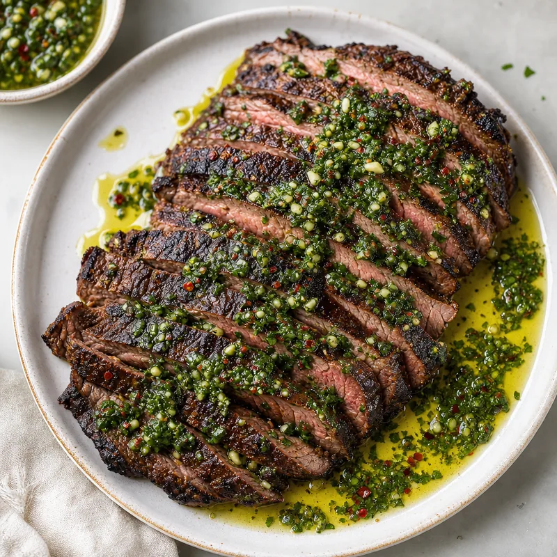 Chimichurri Flank Steak