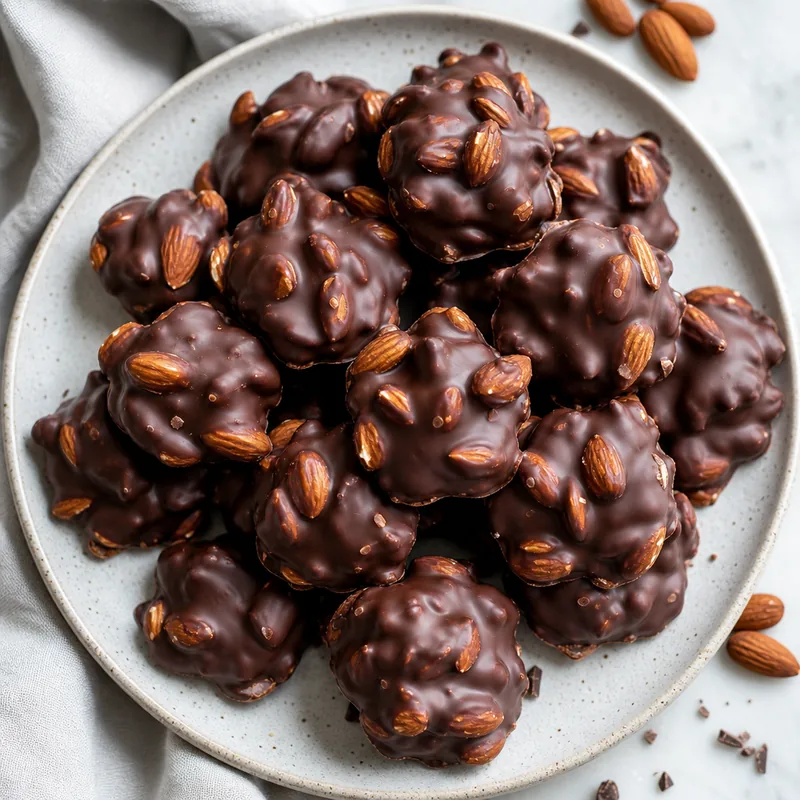 Chocolate Almond Clusters