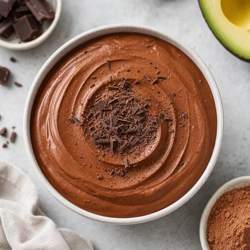 Chocolate Avocado Mousse