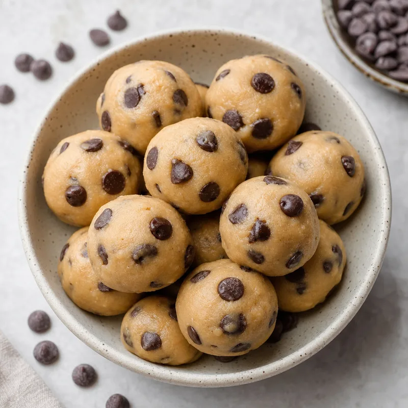 Chocolate Chip Cookie Dough Bites
