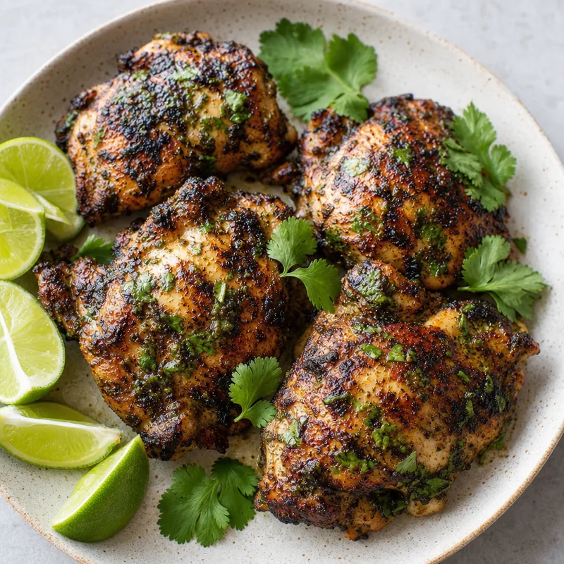 Cilantro Lime Chicken Thighs
