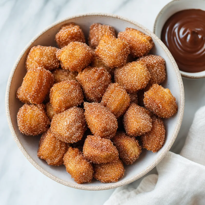Cinnamon Sugar Churro Bites