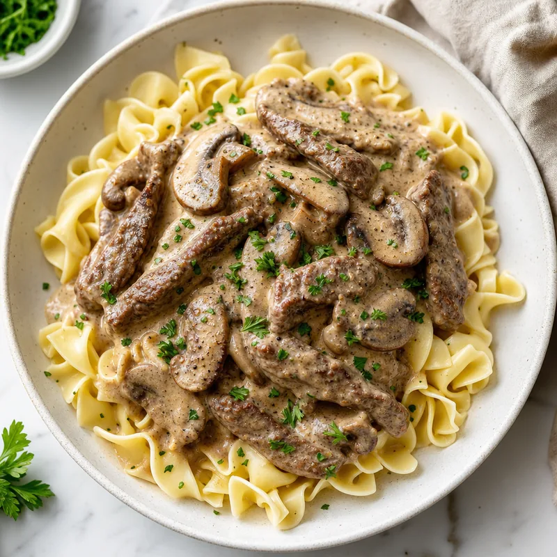 Classic Beef Stroganoff