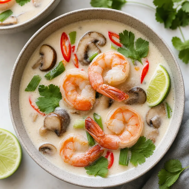 Coconut Shrimp Soup