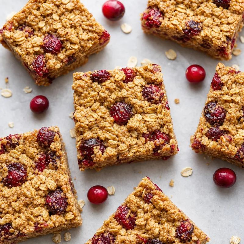 Cranberry Oatmeal Bars