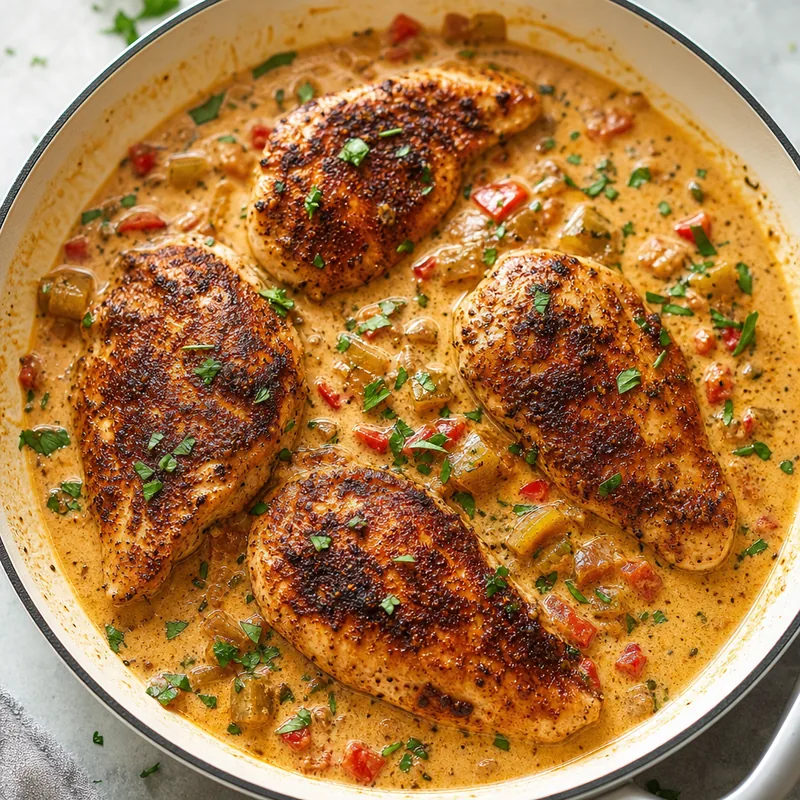 Creamy Cajun Chicken