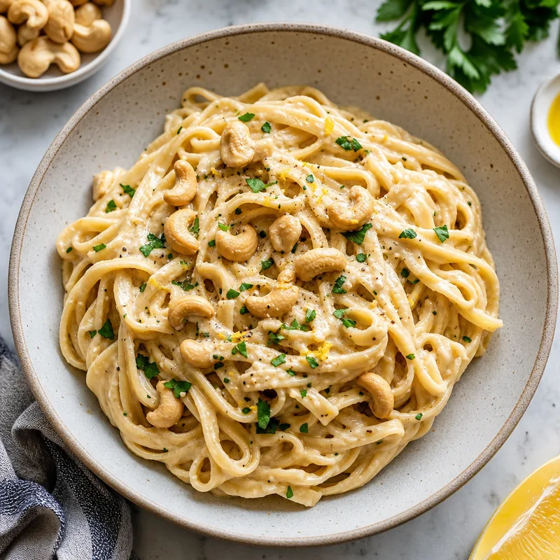 Creamy Cashew Pasta