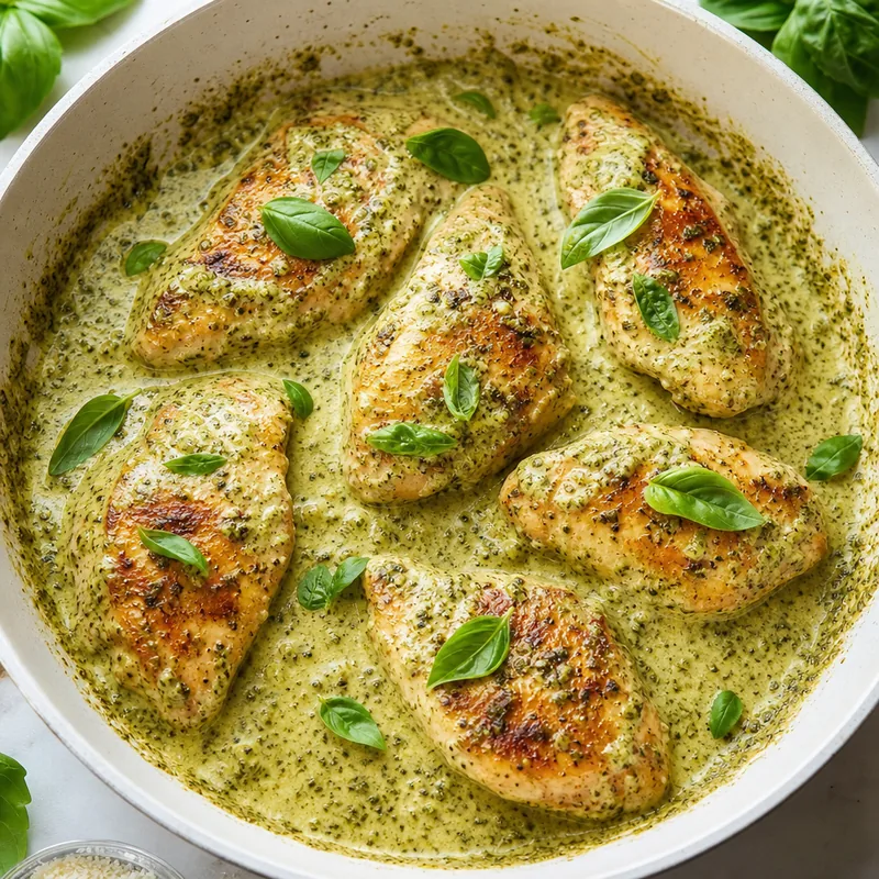 Creamy Pesto Chicken