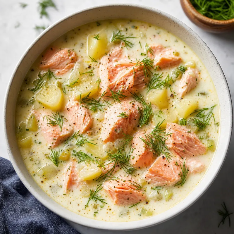 Creamy Salmon Chowder