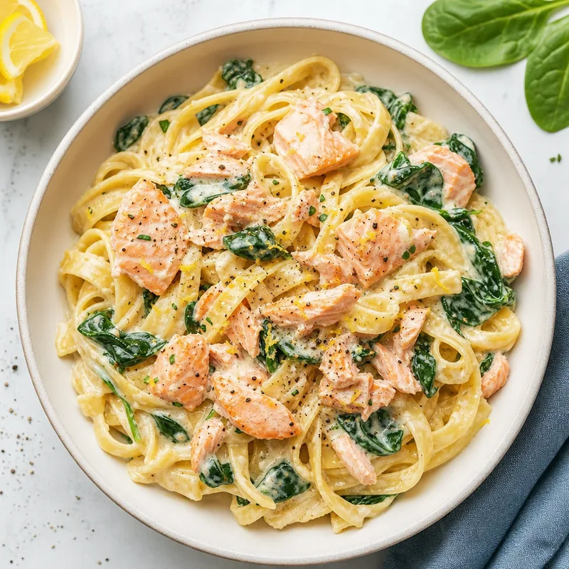 Creamy Salmon Pasta