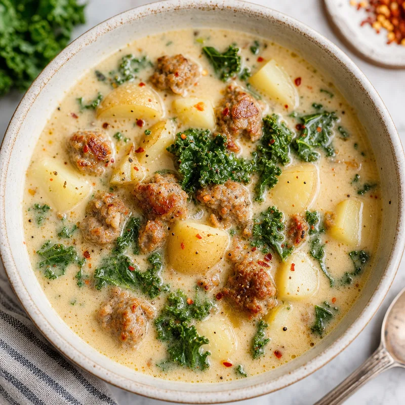 Creamy Sausage Potato Soup