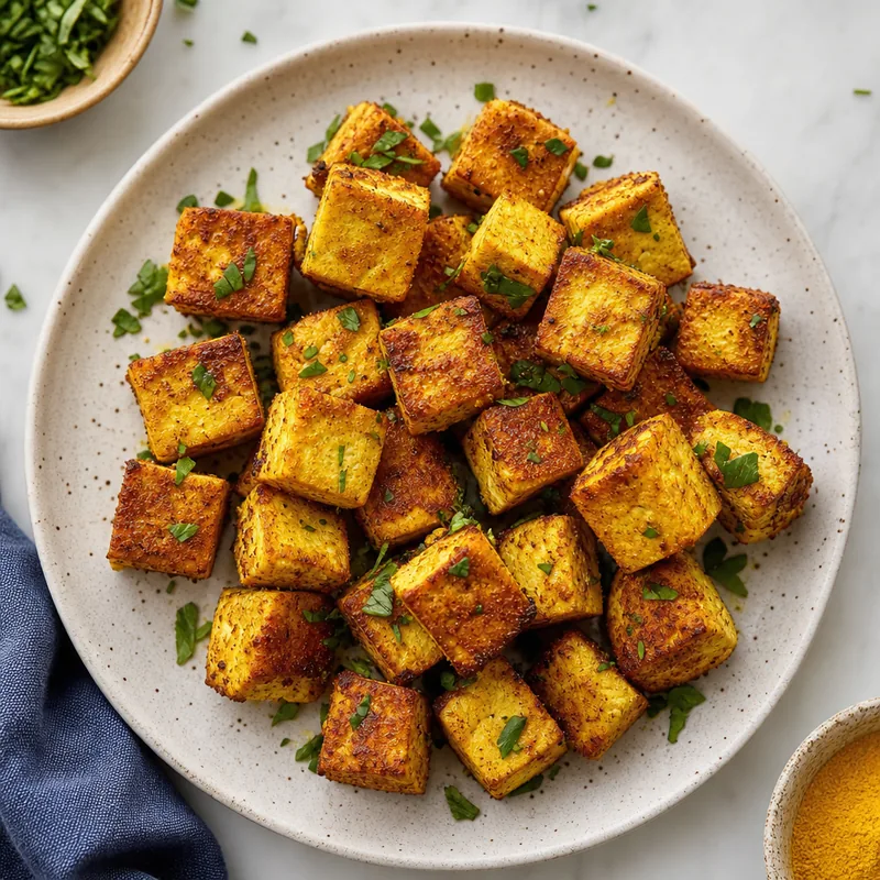 Crispy Breakfast Tofu