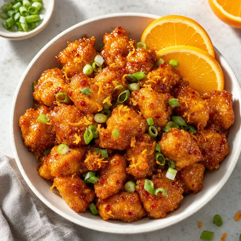 Crispy Orange Chicken