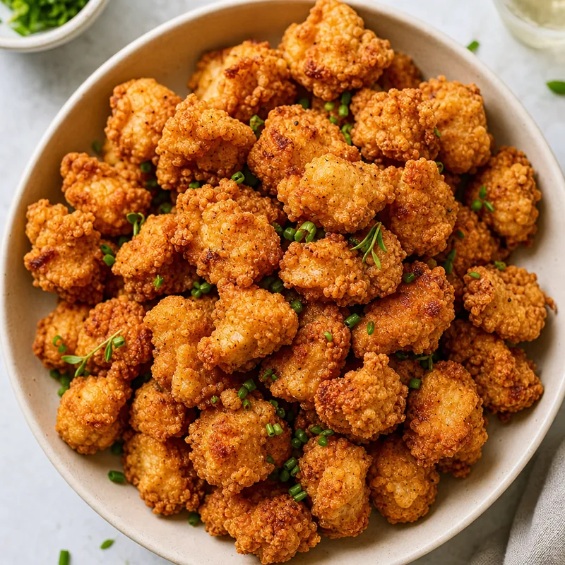 Crispy Popcorn Chicken