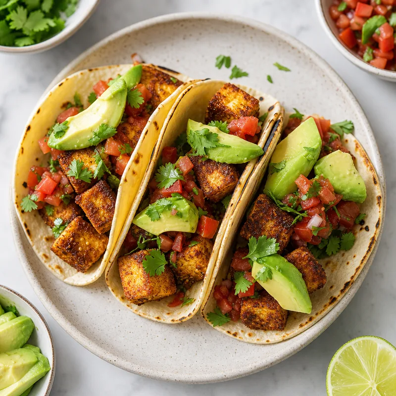 Crispy Tofu Tacos