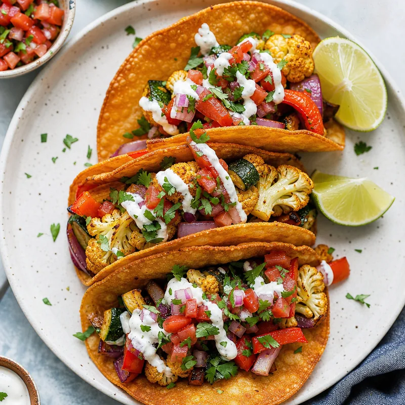 Crispy Vegetable Tacos