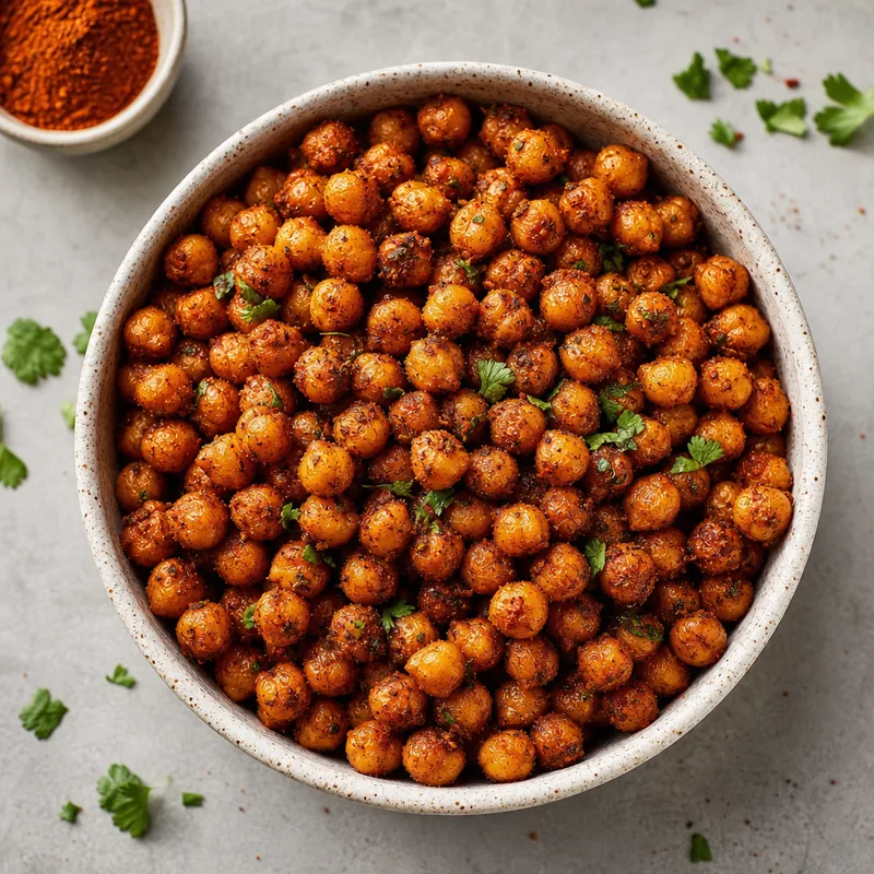 Cumin Paprika Spiced Chickpeas