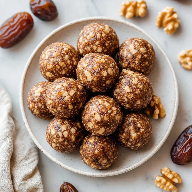 Date and Walnut Energy Balls