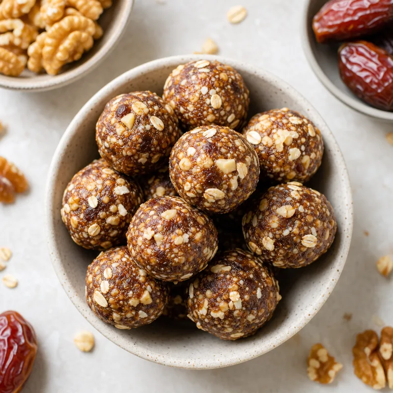 Date & Walnut Energy Bites