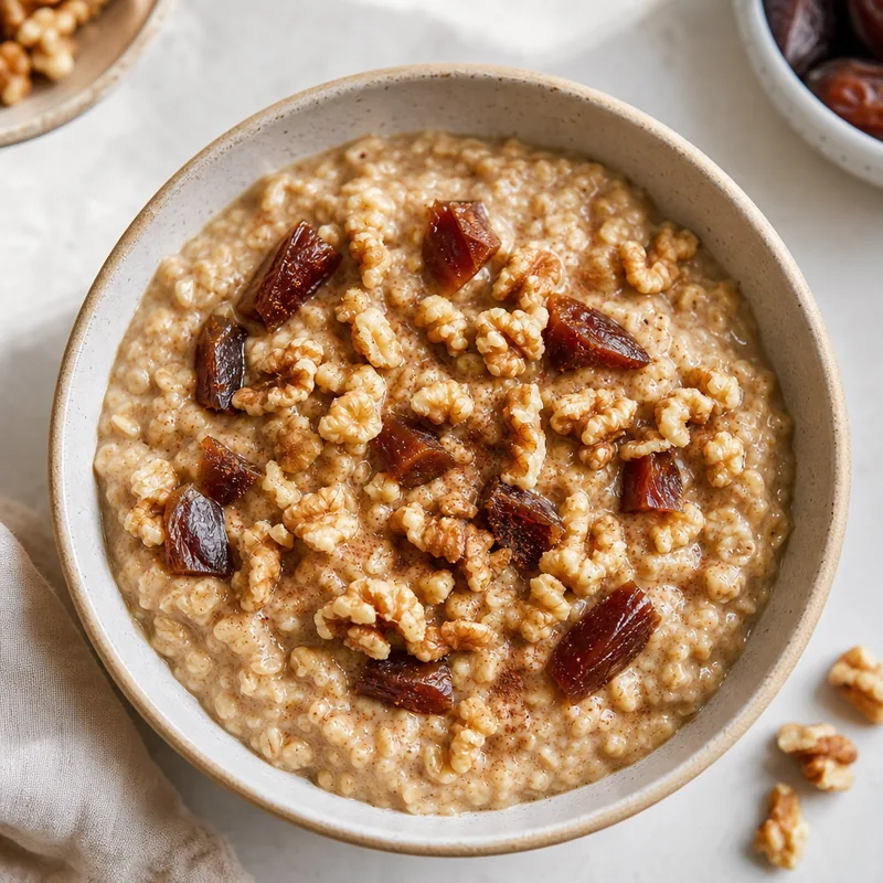 Date Walnut Oatmeal