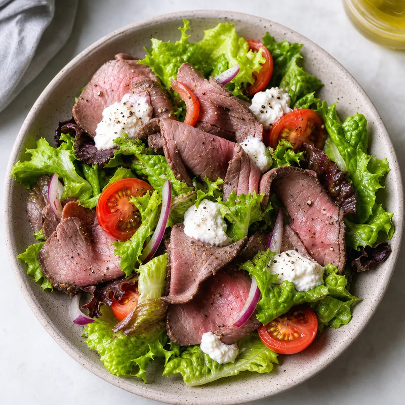 Deli Roast Beef Salad
