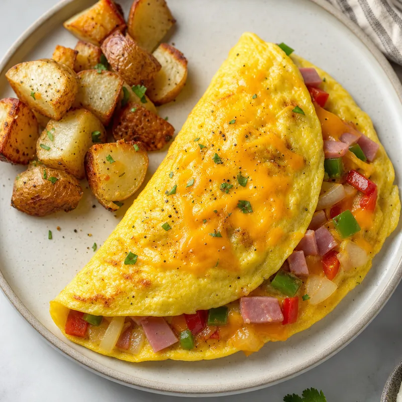 Denver Omelet for Dinner