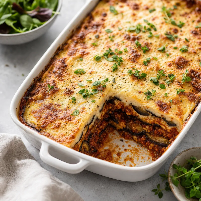 Eggplant Moussaka