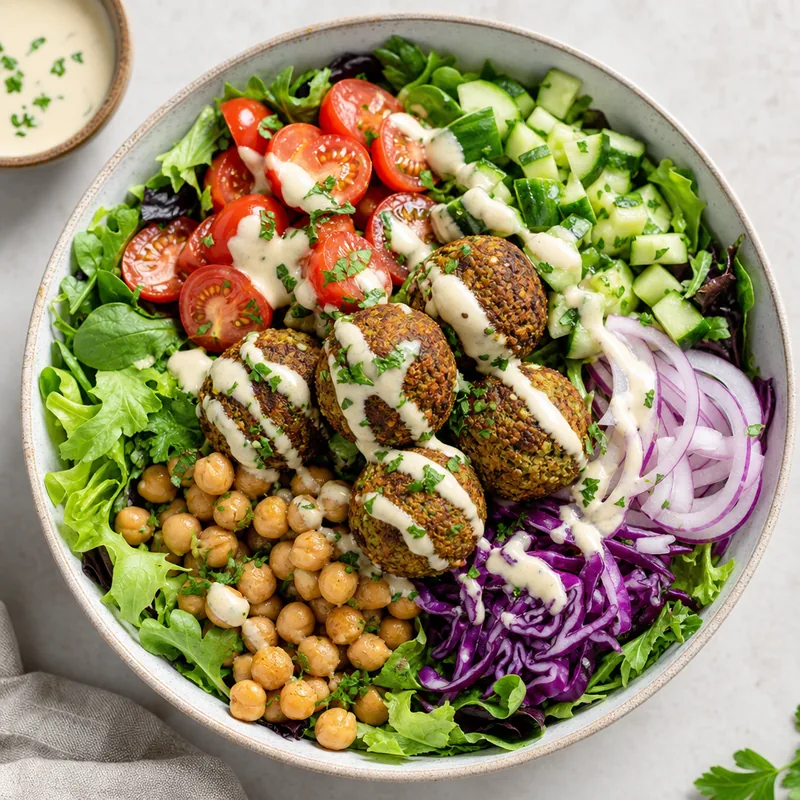Falafel Salad Bowl