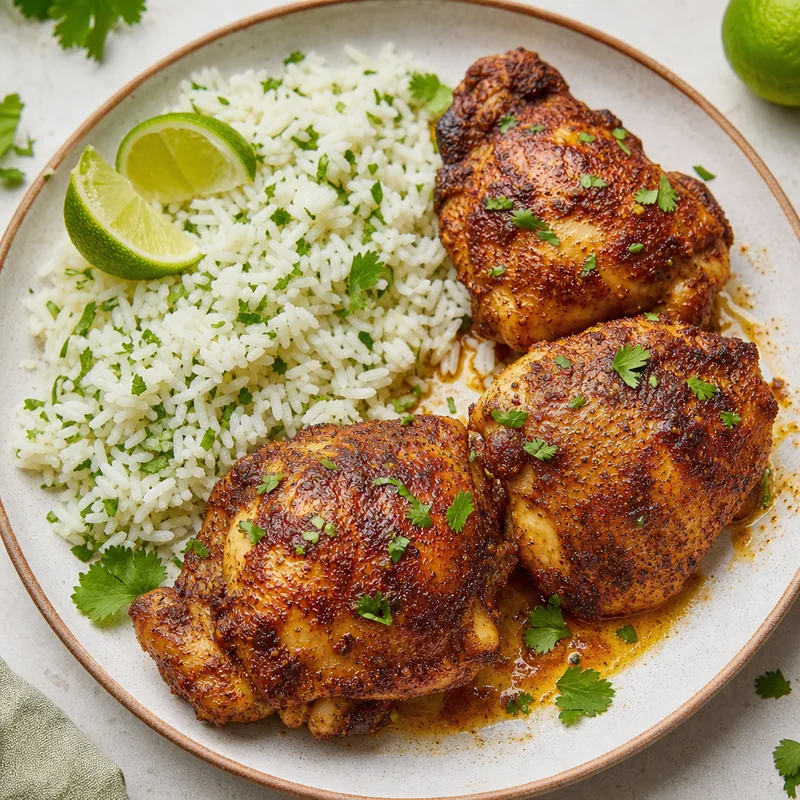 Fiesta Seasoned Chicken Thighs