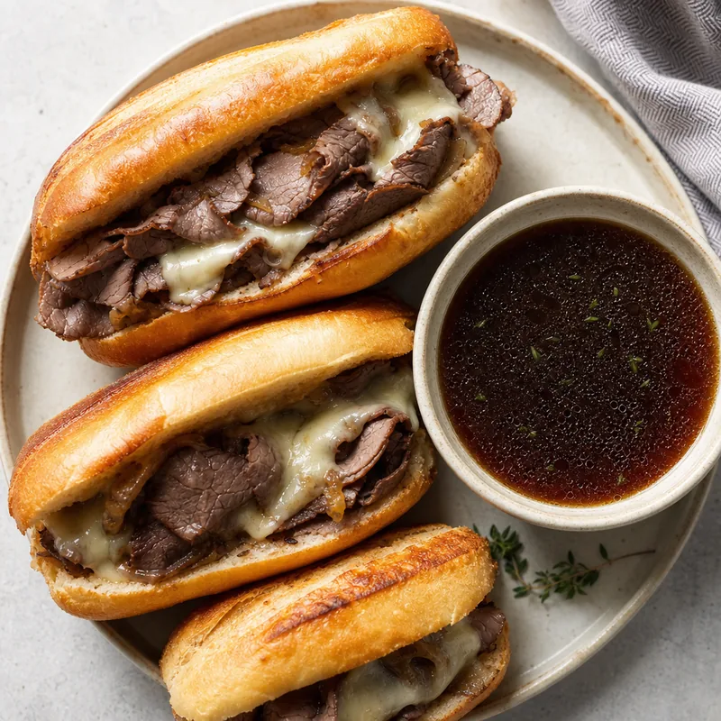 French Dip Sandwiches