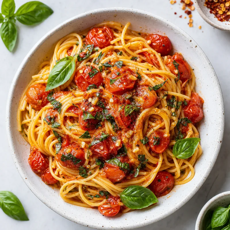 Fresh Tomato Basil Pasta