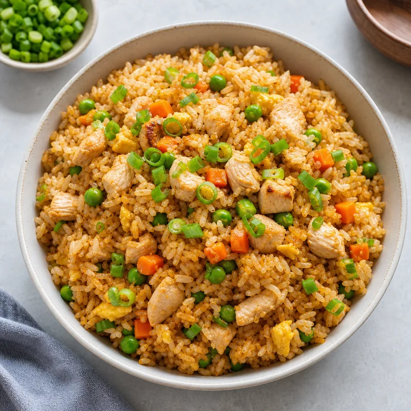 Fried Rice with Chicken