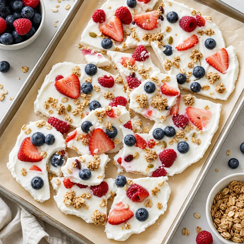 Frozen Yogurt Bark