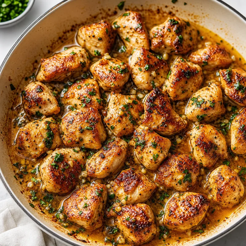 Garlic Butter Chicken Bites