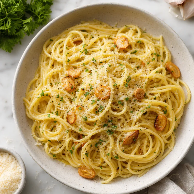 Garlic Butter Parmesan Pasta