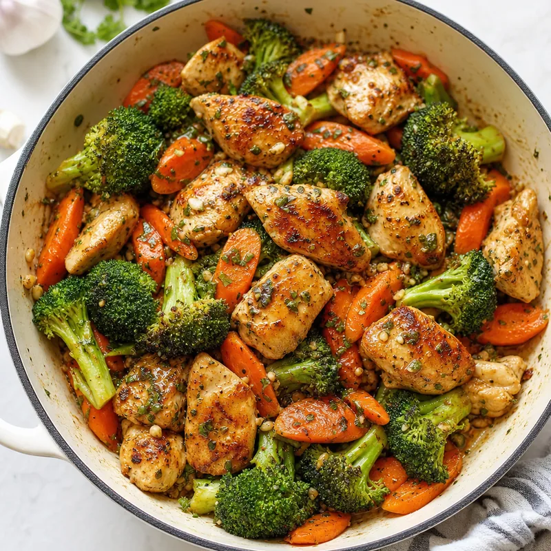 Garlic Herb Chicken and Veggies