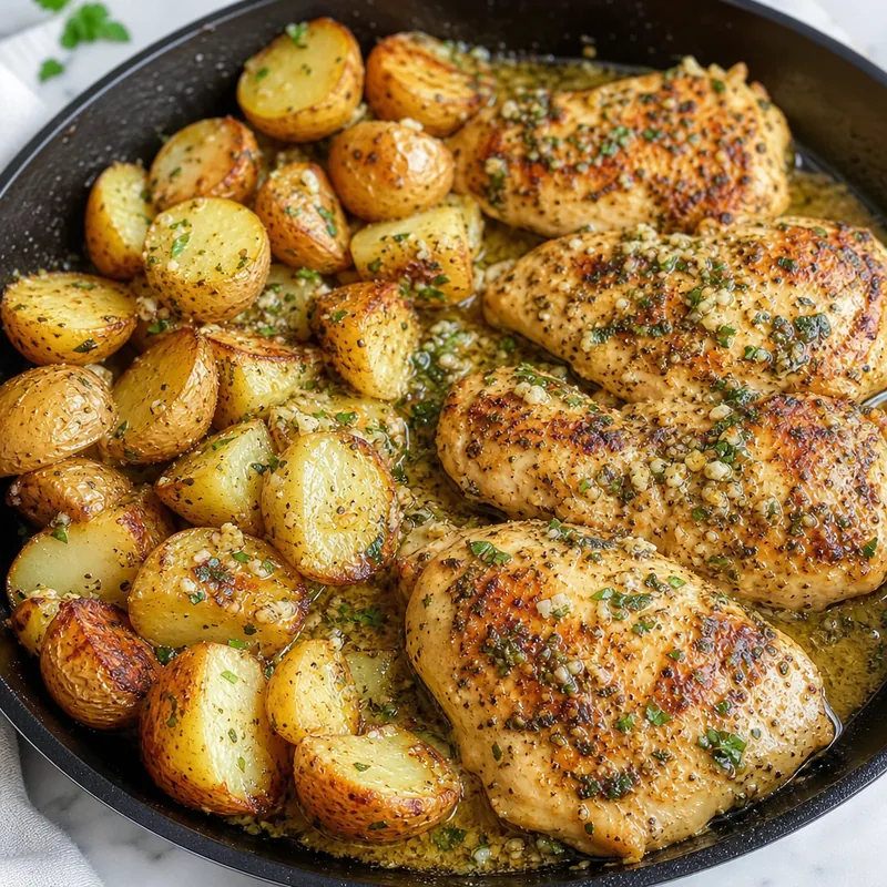 Garlic Ranch Chicken and Potatoes