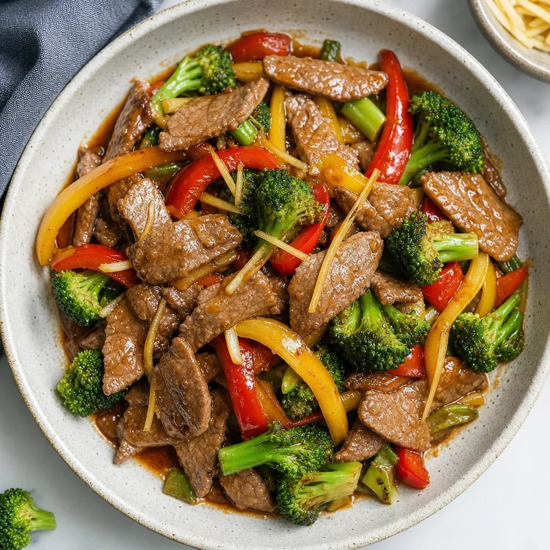 Ginger Pork Stir-Fry
