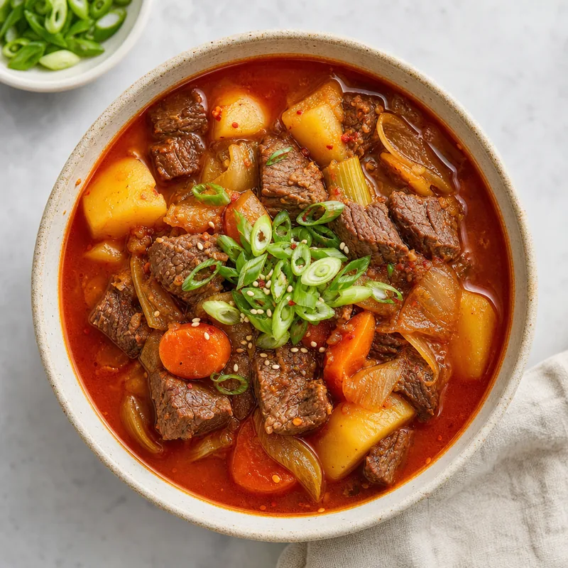 Gochujang Beef Stew