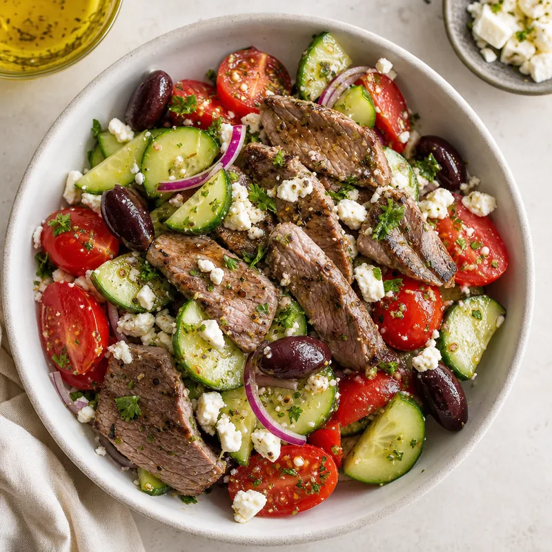 Greek Lamb Salad