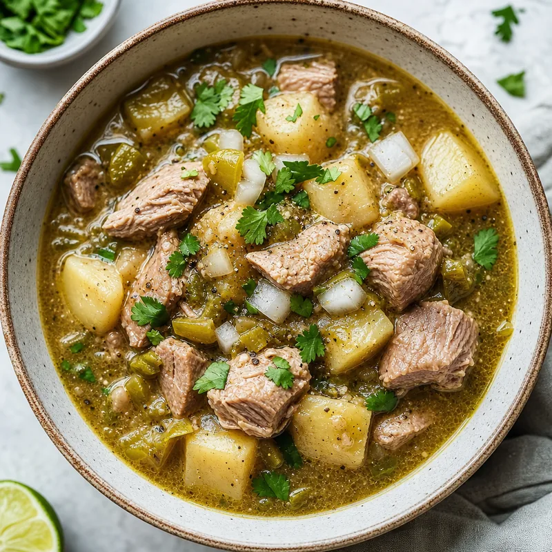Green Chile Pork Stew