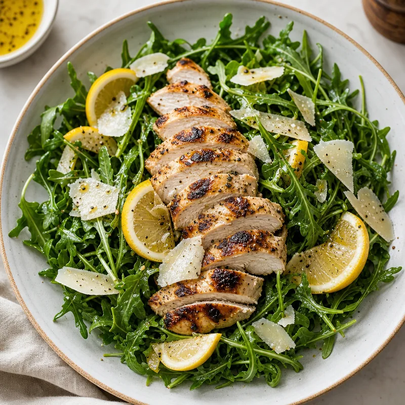 Grilled Chicken and Arugula Salad