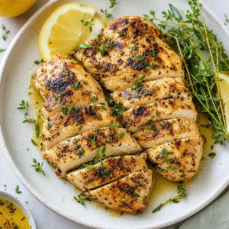 Grilled Lemon Herb Chicken Breast