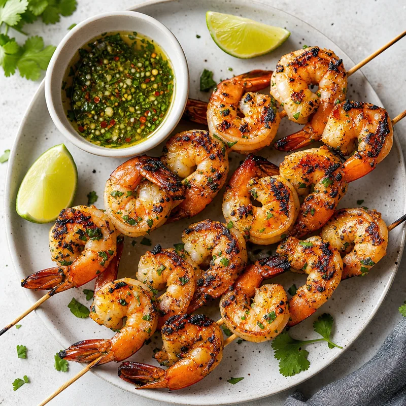 Grilled Shrimp Skewers
