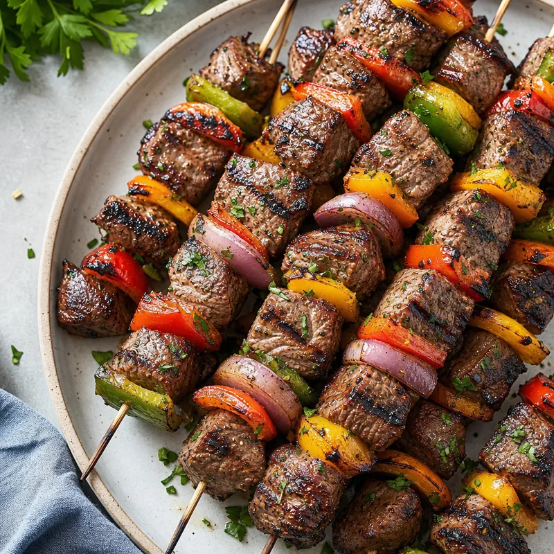 Grilled Steak Kabobs