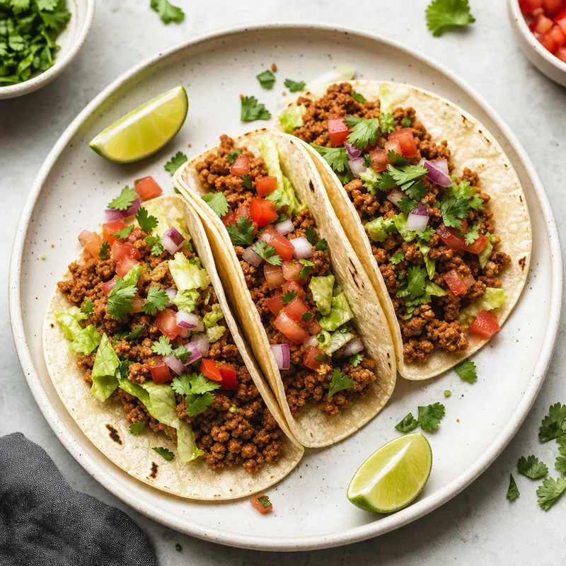 Ground Turkey Tacos