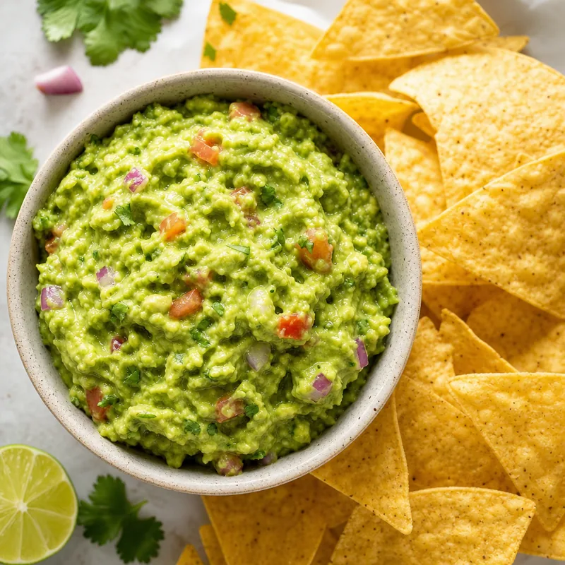 Guacamole and Tortilla Chips