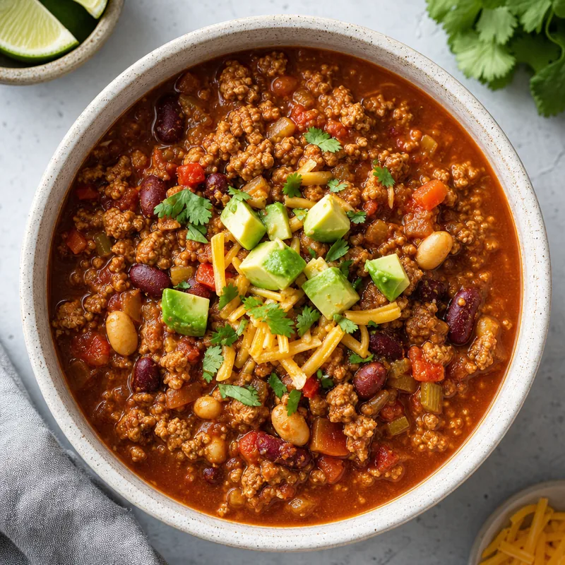 Hearty Turkey Chili