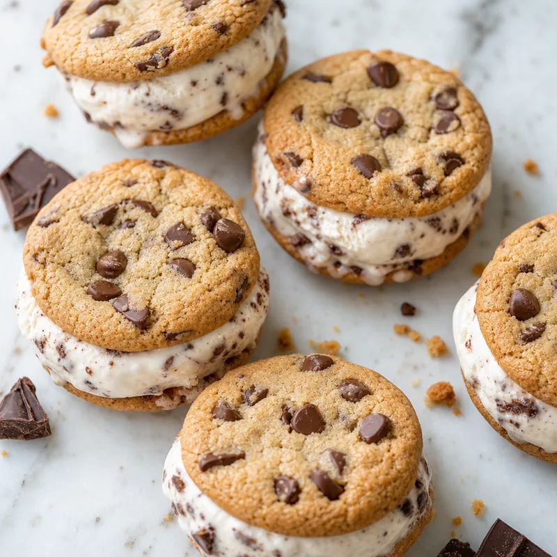 Homemade Ice Cream Sandwiches
