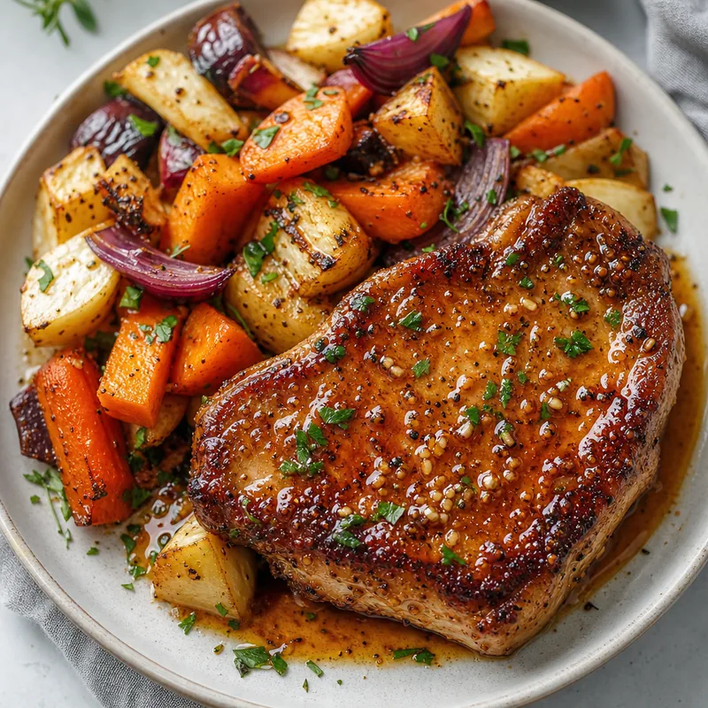 Honey Garlic Pork Chops